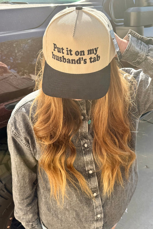 Put It On My Husband’s Tab