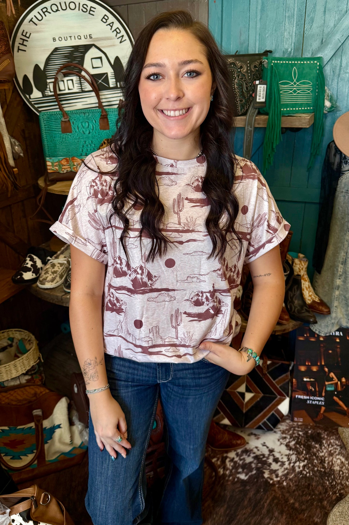 Desert Sky Western Top