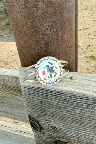WINGED BEAUTY ❖ Hummingbird Cuff By Raymond