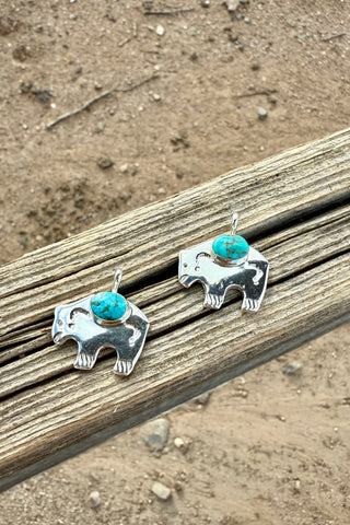 COLLECTED TURQUOISE ❖ Turquoise Pendant By Joseph