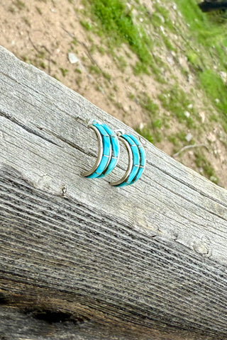 LITTLE TREASURES ❖ Double Row Half Hoops
