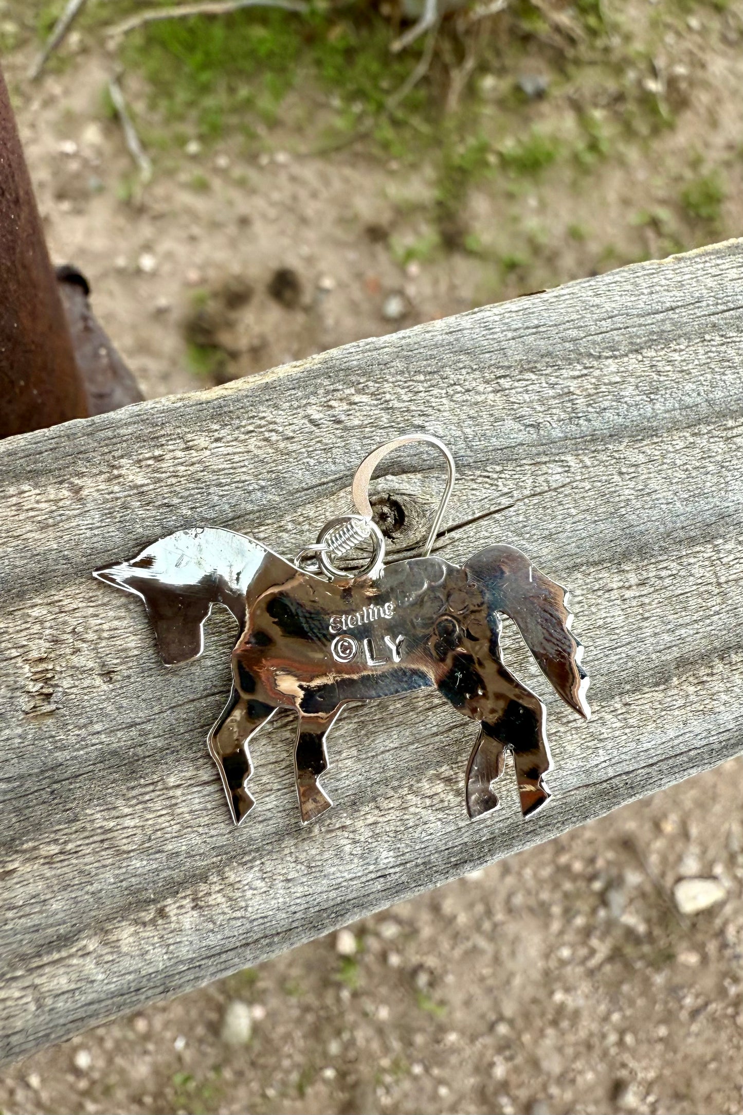 Horse Turquoise Earrings