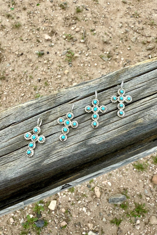 Turquoise Cross Pendant