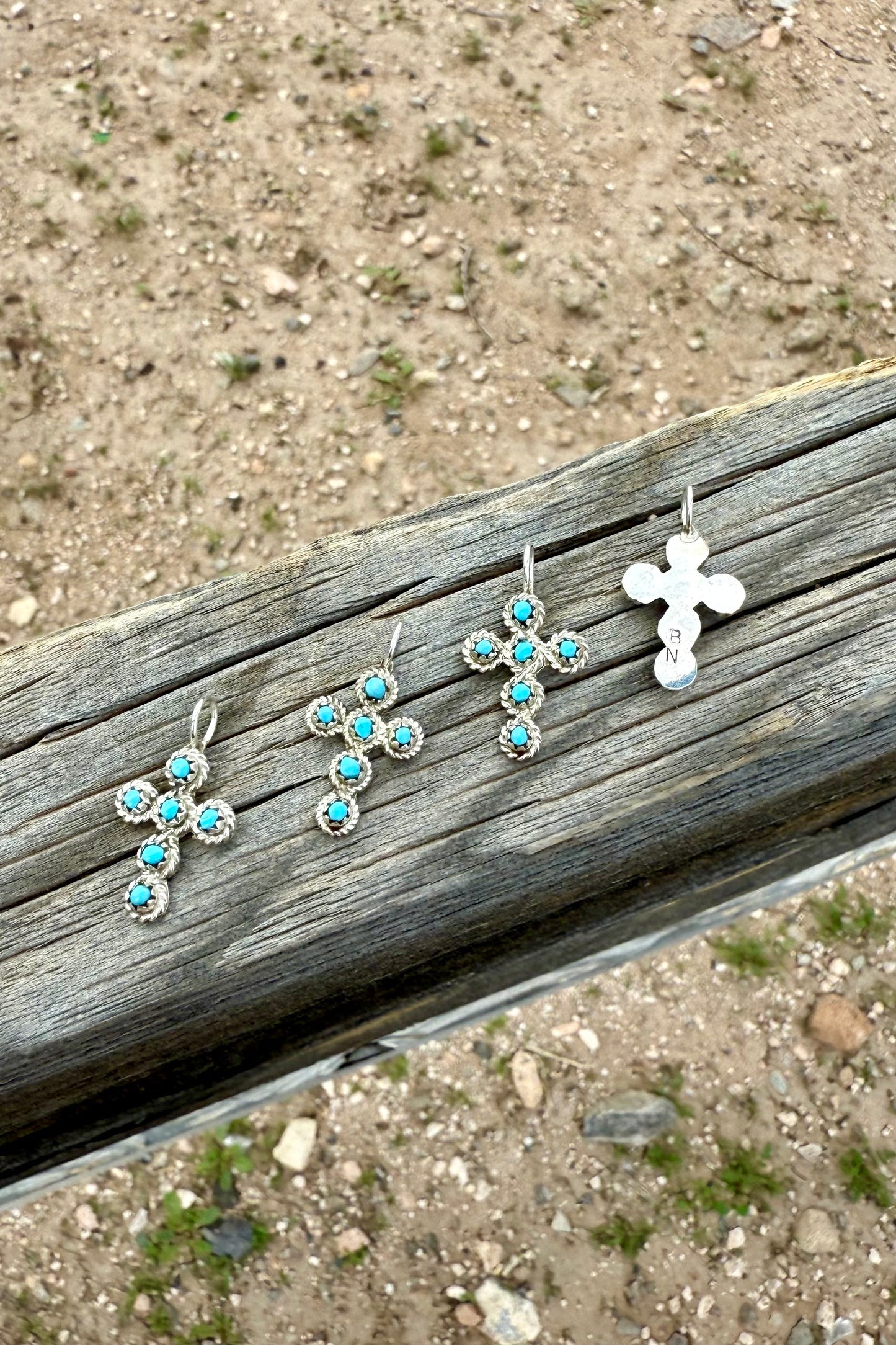 Turquoise Cross Pendant