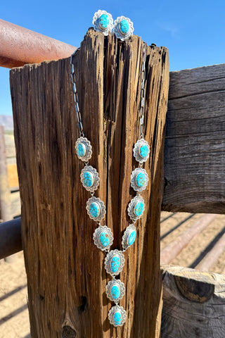 FOREVER BLUE ❖ Kingman Necklace Set