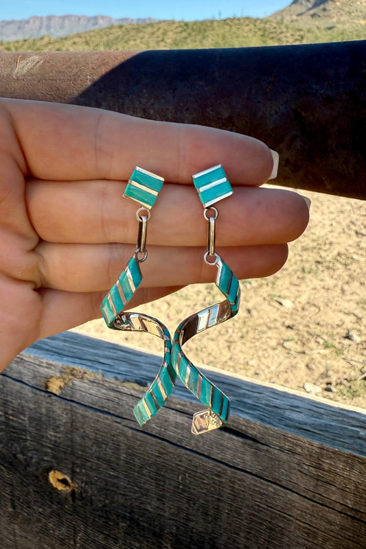 Viral Turquoise Earrings