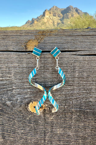 THE PAIR ❖ Viral Turquoise Earrings