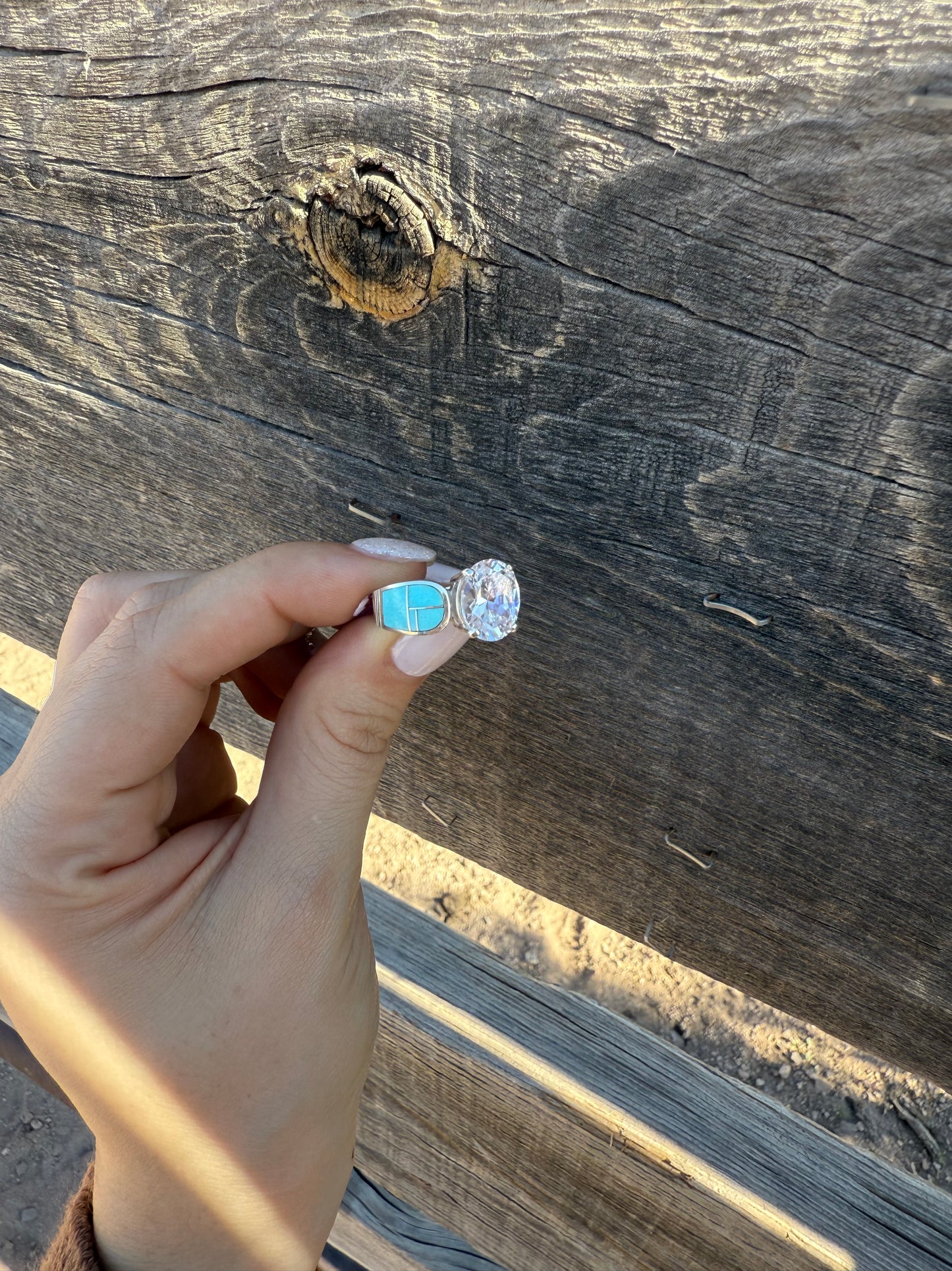 Turquoise Wedding Ring