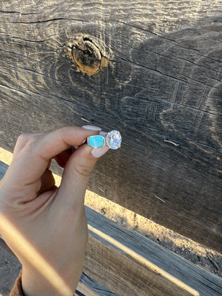 COLLECTED TURQUOISE ❖ Turquoise Wedding Ring