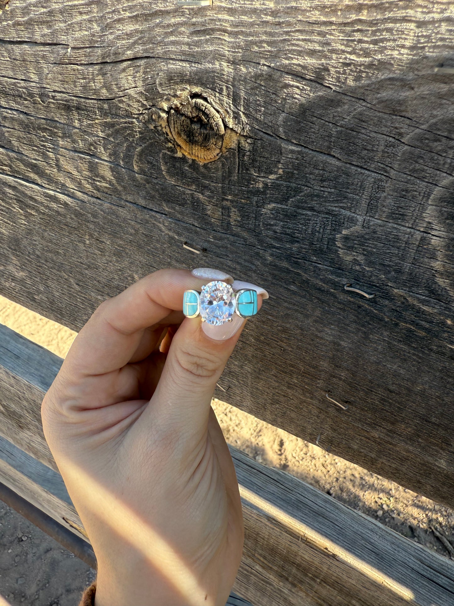 Turquoise Wedding Ring