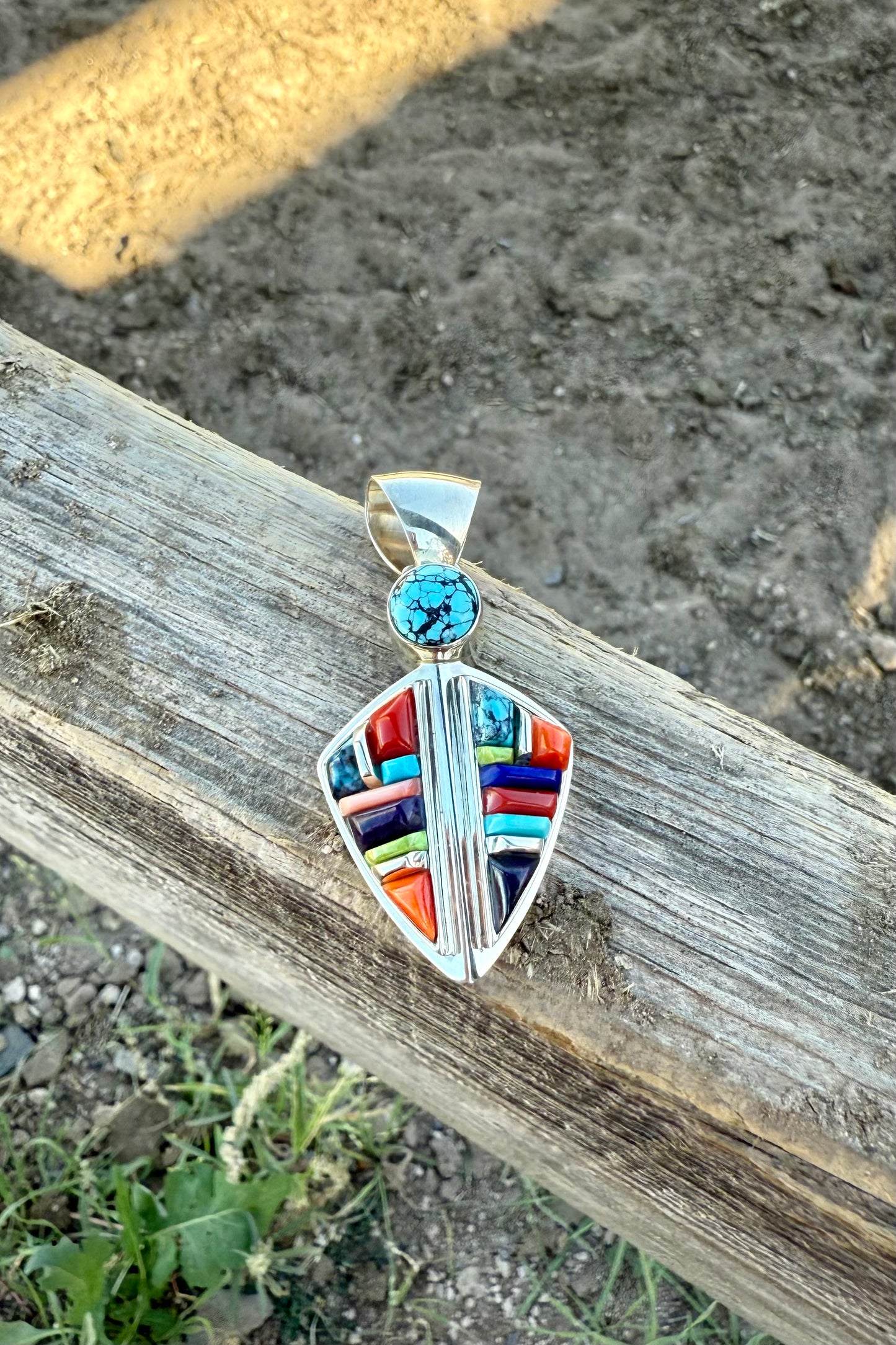 Multi stone pendant