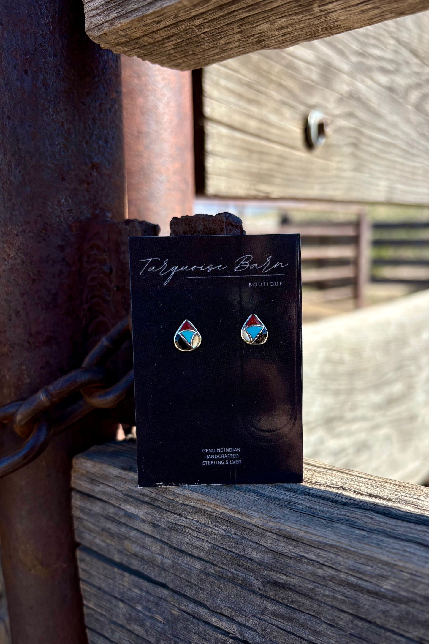 Multi stone dainty studs