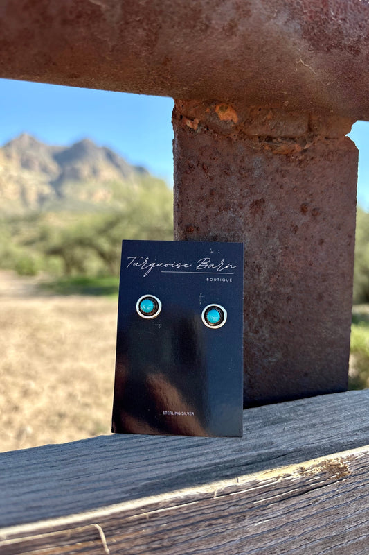 Dainty Turquoise studs