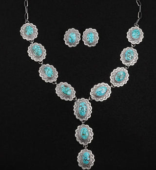 FOREVER BLUE ❖ Kingman Necklace Set