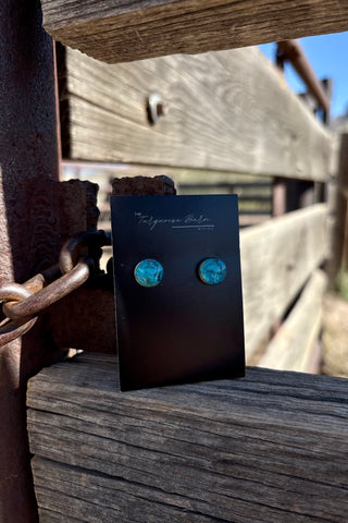 TURQUOISE FAVORITES ❖ Turquoise studs