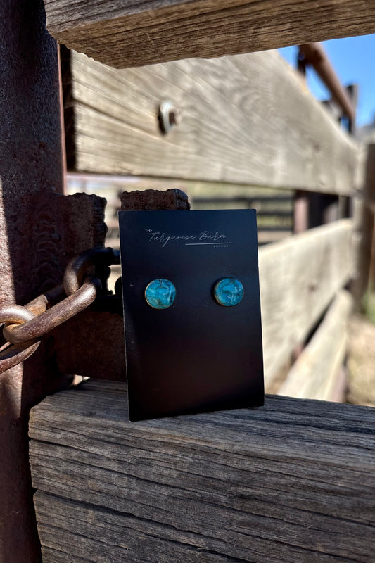Turquoise studs