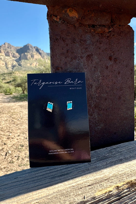 Dainty Turquoise studs