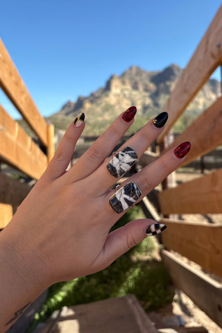 THE KEEPSAKE ❖ Arizona Thunder Mountain Ring