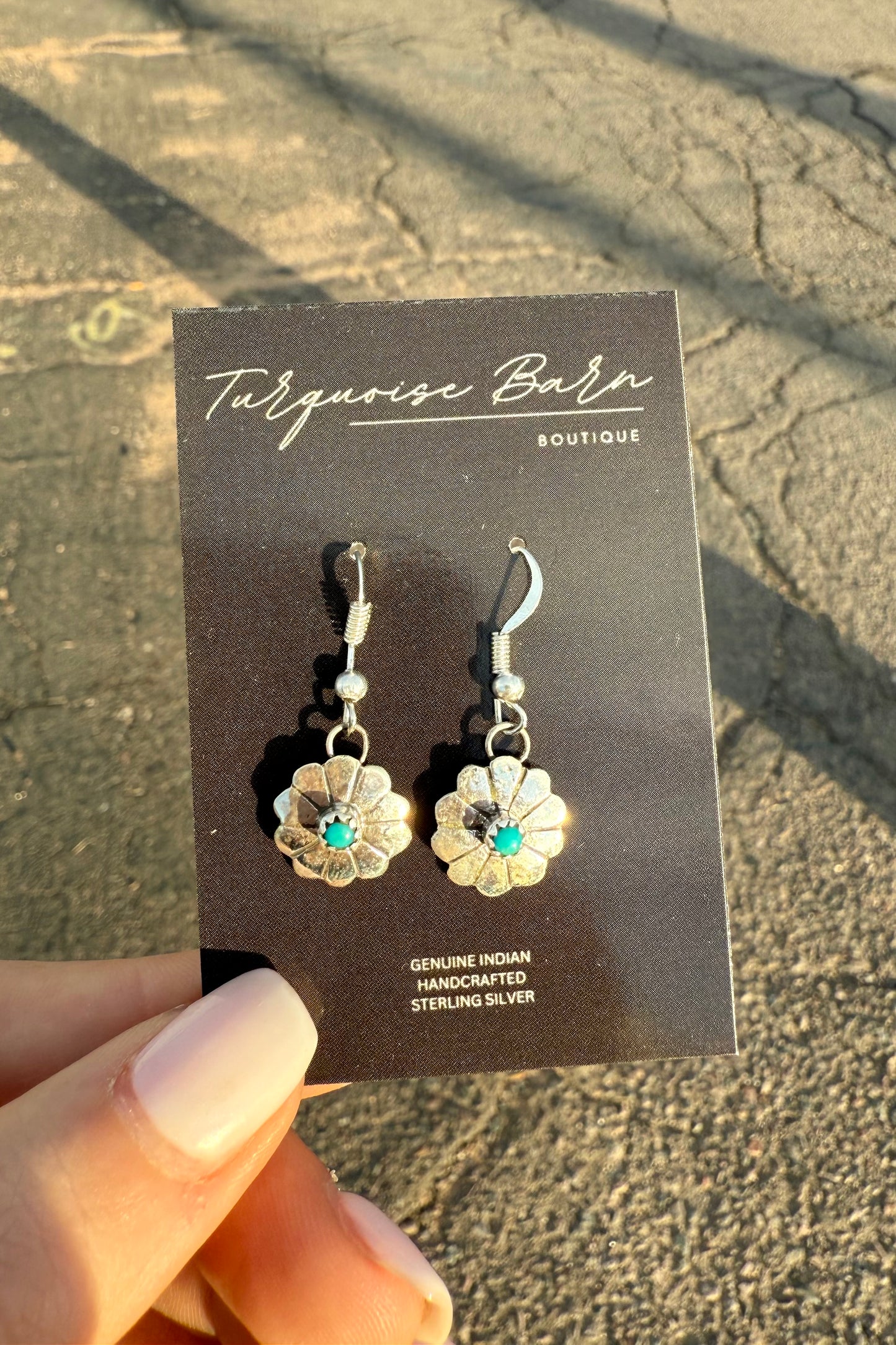 Flower Dangle Earrings