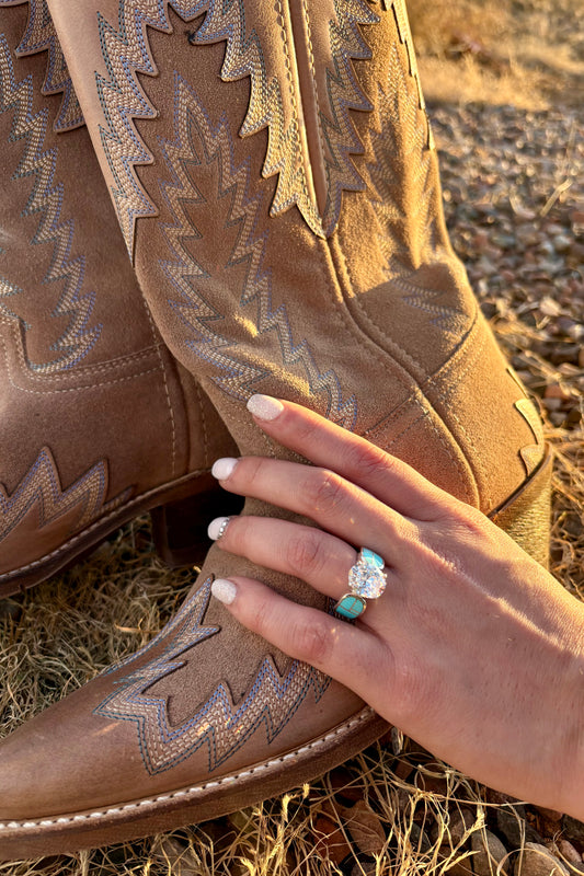 Turquoise Wedding Ring