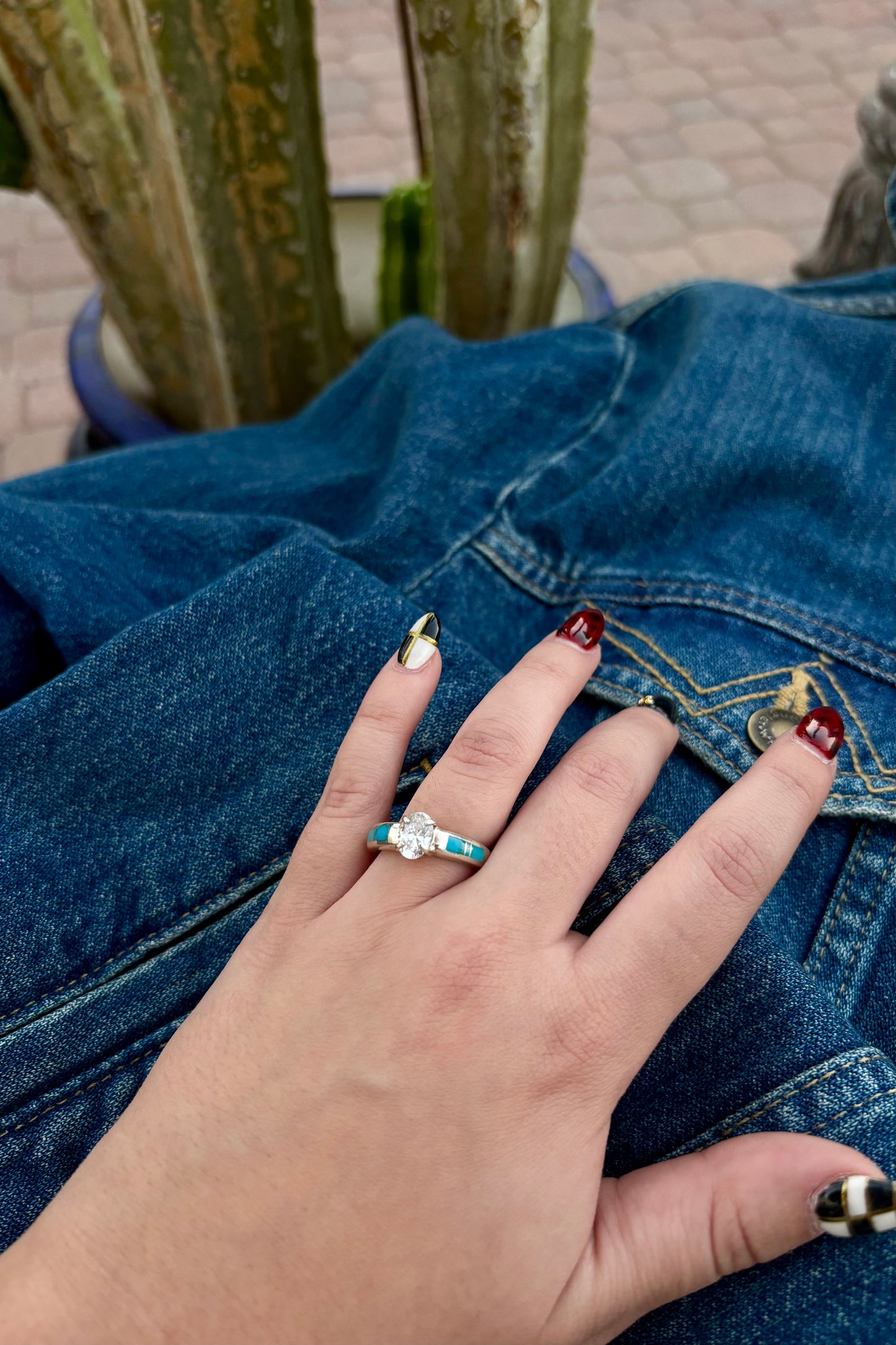 Turquoise Wedding Ring