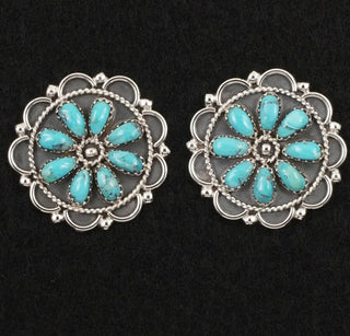 CLUSTER LOVE ❖ Turquoise Cluster Earrings