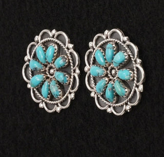 CLUSTER LOVE ❖ Turquoise Cluster Earrings