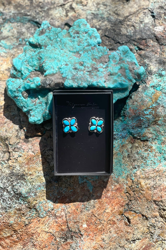 Zuni Flower Earrings
