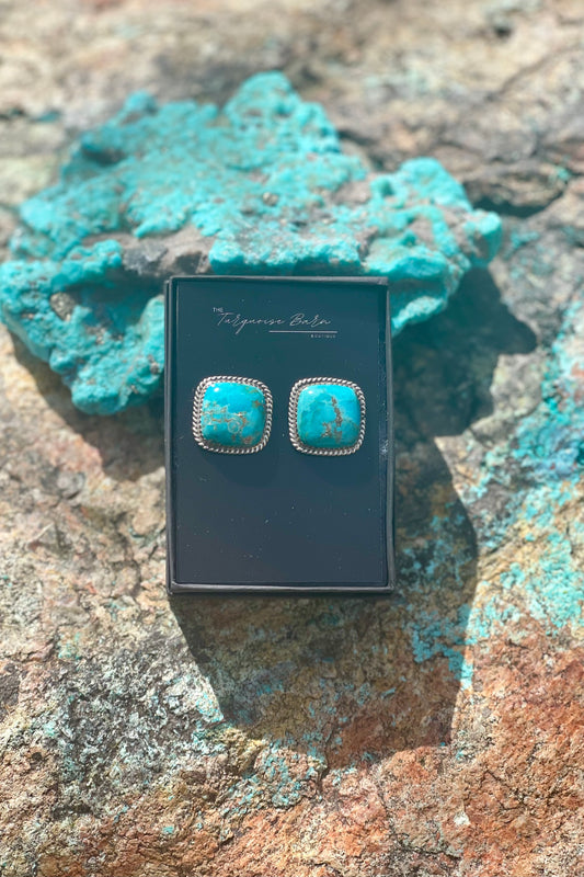Turquoise Navajo Earrings